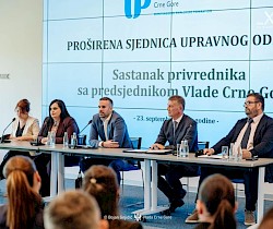 Privrednici sa premijerom Spajićem o najavljenom „Euro modelu“