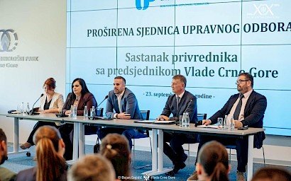 Privrednici sa premijerom Spajićem o najavljenom „Euro modelu“